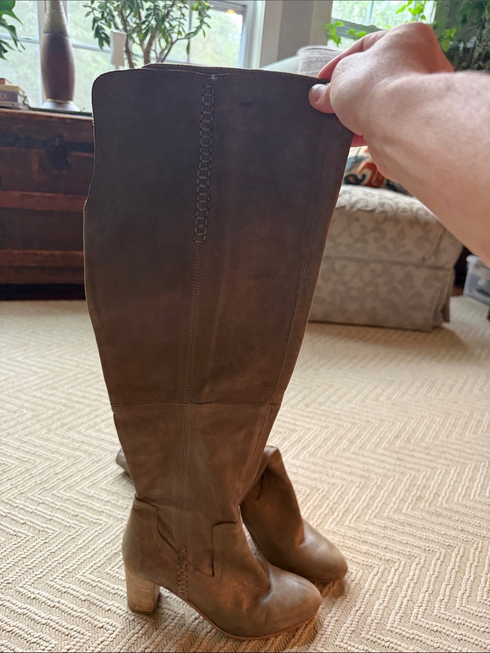 Free People size 40/9 knee high boots